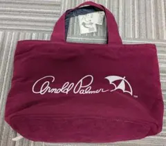 アーノルド・パーマー　パープル　ネイビー 星模様 リバーシブルトートバッグ