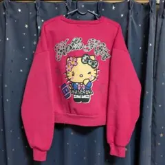 Avail 日焼けキティ ギャルキティ キティ裏起毛 プルオーバー トップス