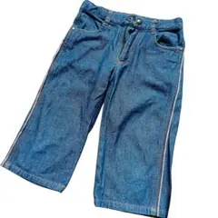 BREEZE ブリーズ デニム パンツ 140 ジーンズ ハーフパンツ 紺