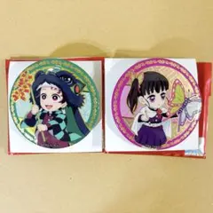 鬼滅の刃　中国限定　海外限定　缶バッジ 竈門炭治郎　栗花落カナヲ　セット