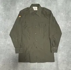 1982年製 ドイツ軍 実物 ミリタリーシャツ G.WAHLER製