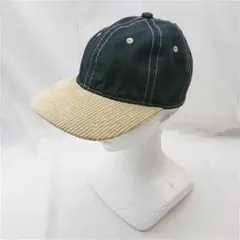 UNIVERSAL OVERALL コーデュロイキャップ ブラック系 メンズ