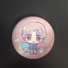 エスクプス　缶バッチ　サンリオコラボ