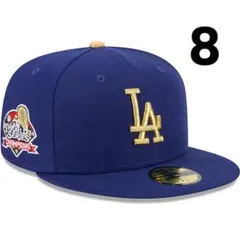 C53 ニューエラ キャップ ドジャース　ゴールドコレクション59FIFTY