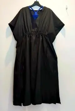 【新品２点セット】おかだゆり ドロストワンピース Y字タンクトップ 着痩せ◎