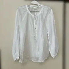 H&M ホワイト　チュニック　ブラウスのサムネイル