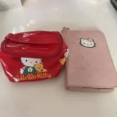 RAKUTAO94878専用　Hello Kitty ポーチとバッグと裁縫道具