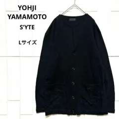 希少 YOHJI YAMAMOTO S’YTE カーディガン コットン 黒 L 2026年最新】Yohji Yamamoto メンズ カーディガンの人気アイテム