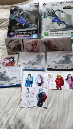 【おまけ14点付】一番くじ エヴァンゲリオン 初号機 A賞＆ラストワン賞のサムネイル