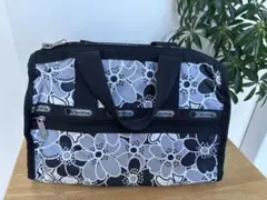 LeSportsac スモールボストンバッグ 花柄 モノトーンのサムネイル