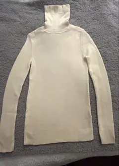 UNIQLO メリノリブタートルネックセーター Lサイズ