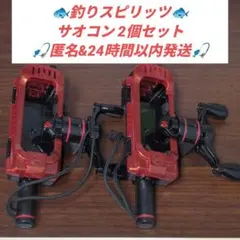 【2個セット】釣りスピリッツ サオコン 釣りコン レッド 赤 任天堂