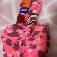 2025年最新】bape パーカー ピンクの人気アイテム - メルカリ