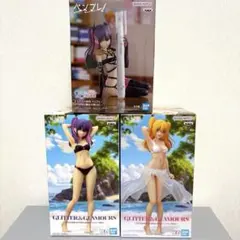 2.5次元の誘惑　リリエル ＆ミリエラ 水着ver. フィギュア　ペンフレ　3種