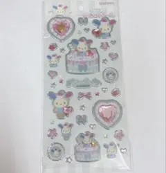サンリオ　ウサハナ キラキラジュエルシール