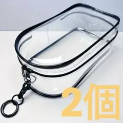 クリアポーチ 保護ケース ラブブ ぬいポーチ LABUBU 汚れ防止 収納 2個