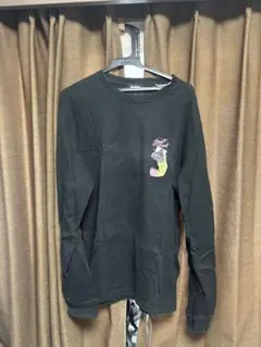 XLARGE ブラック ロングスリーブ Tシャツ