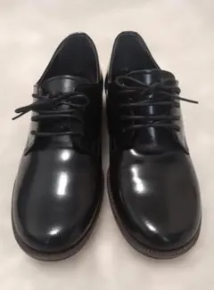 HARUTA #236 牛革 ブラック レースアップシューズ