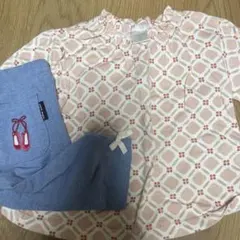 petit main トップス パンツ セット 80