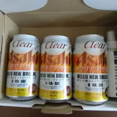 ①嵐 HELLO NEW DREAM アサヒビール 空き缶 ３本セット
