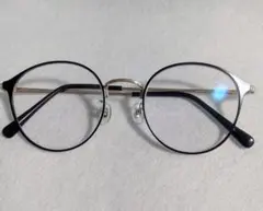 JINS クラシックラウンド UMF-22A-213AJ ブラック ケース付