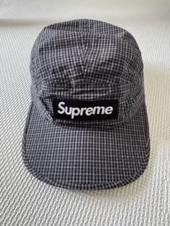 Supreme Cordura Plaid Camp Cap ブラック 25ssのサムネイル