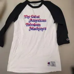 US(アス)チャンピオンラグランＴシャツ。のサムネイル
