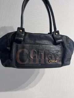 モモ様 Chloé ブラック ナイロン ショルダーバッグ - メルカリ