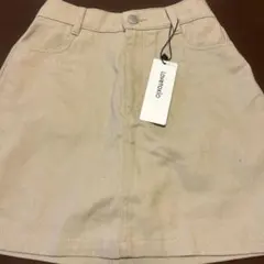 Lovetoxic デニム・ツイル台形スカパン