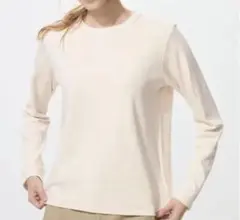 UNIQLO スムースストレッチコットンクルーネックT/長袖　　XL