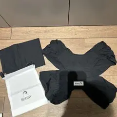Konny 抱っこ紐 ブラック S 収納袋付き