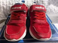 ✩MadiFoot　『16.5cm 』RED スニーカー　子供靴✩