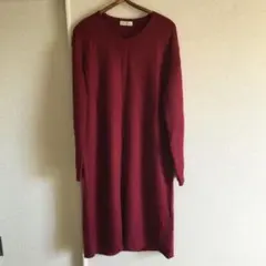 【お値下げ】マタニティ　ロングワンピース ニットワンピース