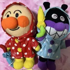 それいけ！アンパンマン　レインスタイルぬいぐるみ Ver.2 2個セット
