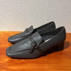 ❀美品 ノイエディフュージョン ローファー グレー 24cm
