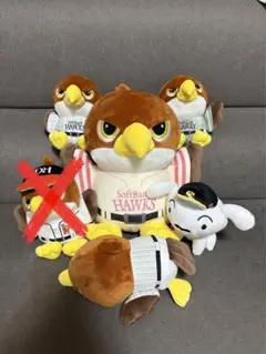 特賞 福岡ソフトバンクホークス 鷹ぬい タカぬい ファイト九州ver