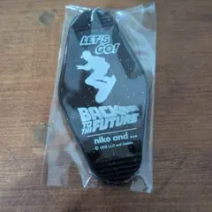 バック・トゥ・ザ・フューチャー キーホルダー　ニコアンド　モーテルキーホルダー