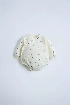 ZARA ベビー ロンパース 鳥柄 0-1ヶ月 56cm