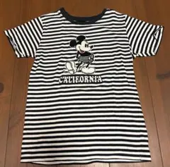 ディズニー ミッキー ボーダー Tシャツ 90 - メルカリ