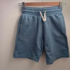 PUMA スウェット ハーフパンツ 青 140cm