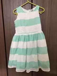ワンピース　スカート　キッズ　ストライプ