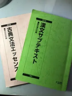 駿台 漢文サブテキスト・古典文法エッセンス セット