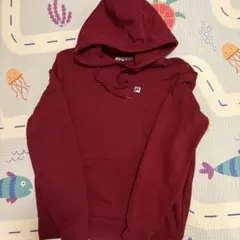 お値下げ不可　FILA 裏起毛フード付きパーカー