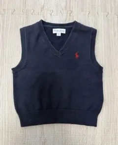 ポロ　ラルフローレン　コットン　ベスト　70　〜　80