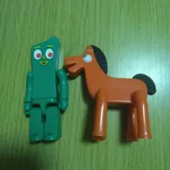 Gumby & Pokey Bendable フィギュア2点セット - メルカリ