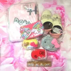 フ*ん様 オークション／新品】ハローキティ７点セット（サンリオKittyグッズ詰