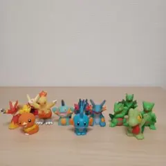 ポケモン　指人形　メガジュカイン　メガラグラージ　メガバシャーモ　進化ライン