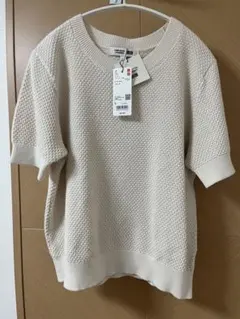 ユニクロ新品COMPTOIR DES COTONNIERS 半袖ニット L