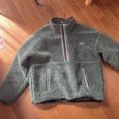 オリーブグリーン フリースジャケット　ノースフェイス　sizeXL