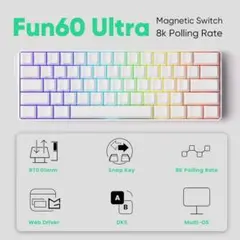 FUN60 Ultra SP WhiteEdition ラピトリ